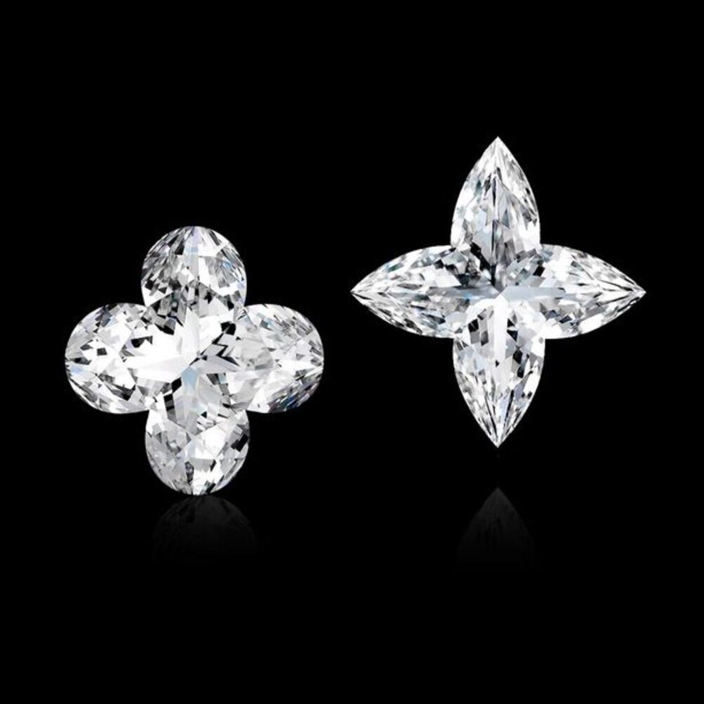 floral shape diamond