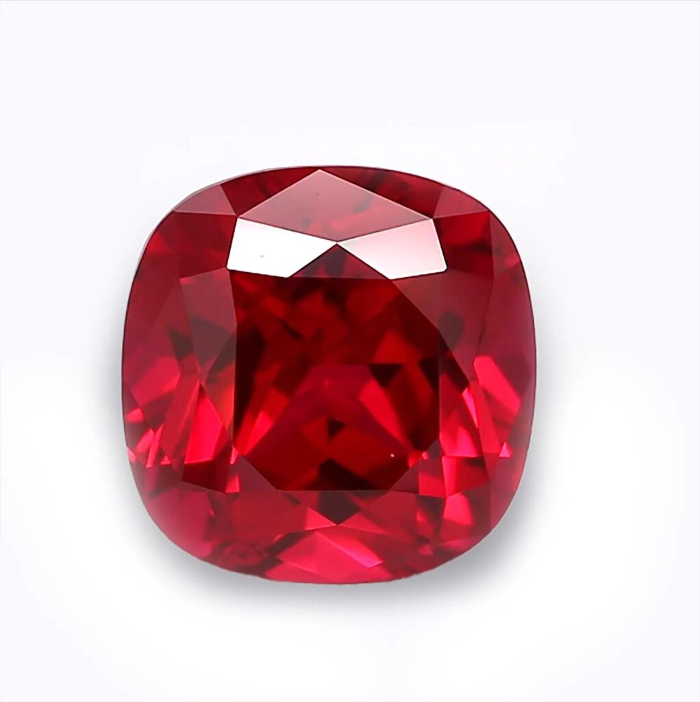 Cushion Fancy Red Lab Grown Diamond