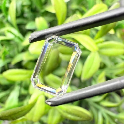 Portrait Emerald-Cut Lab Grown Diamond – Colorless D–F VVS–VS
