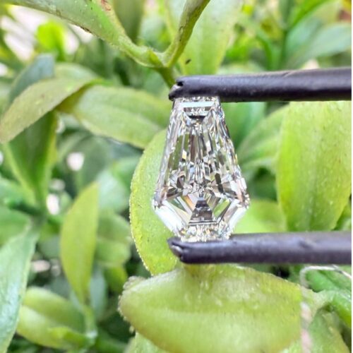 Fancy Inverted-Cut Lab Grown Diamond – Colorless D–F VVS–VS