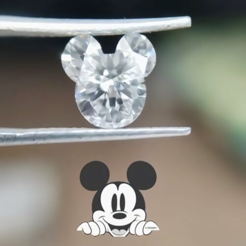 Mickey Mouse Cut Lab Grown Diamond – Colorless D–F VS–VVS