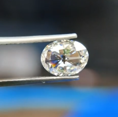 Celestial Oval Lab Grown Diamond – Colorless D–F VVS–VS