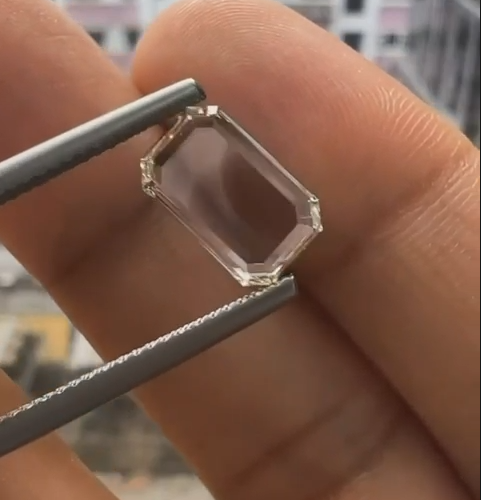 Emerald Cut Lab Grown Diamond – Colorless D–F VVS–VS Clarity