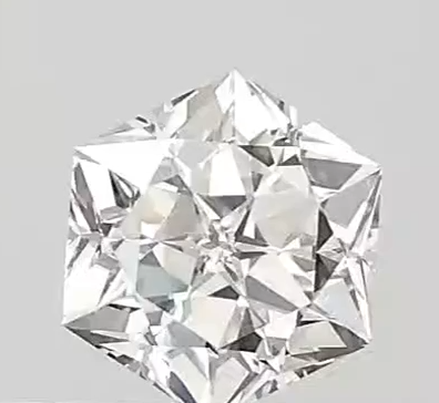 Custom Geometric Cut Lab Grown Diamond – Colorless D–F VVS–VS