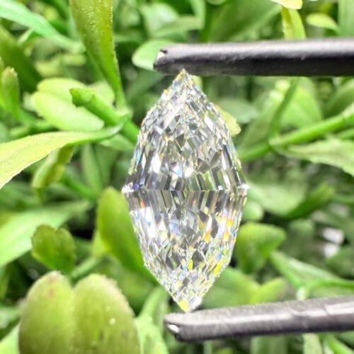Marquise Unique-Cut Lab Grown Diamond – Colorless D–F VVS–VS