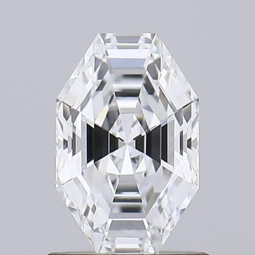 Octagon Cut Lab Grown Diamond – EF Color – VS1 Clarity – Mixed Step Cut CVD