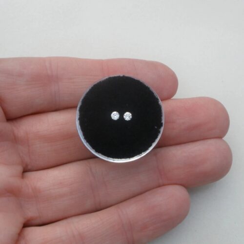 Round Faceted Natural White Diamond Pair – 2.5mm Loose Diamonds