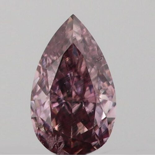 Pear Cut Natural Pink Diamond – 0.07 CT Loose Fancy Color Diamond