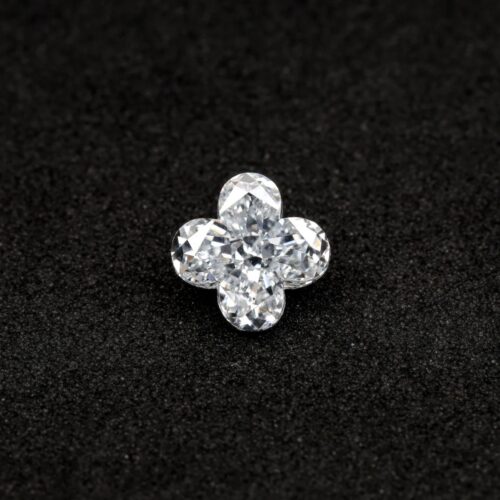 Lily Cut Lab Grown Diamond – Floral Unique Cut E Color VS1 Clarity