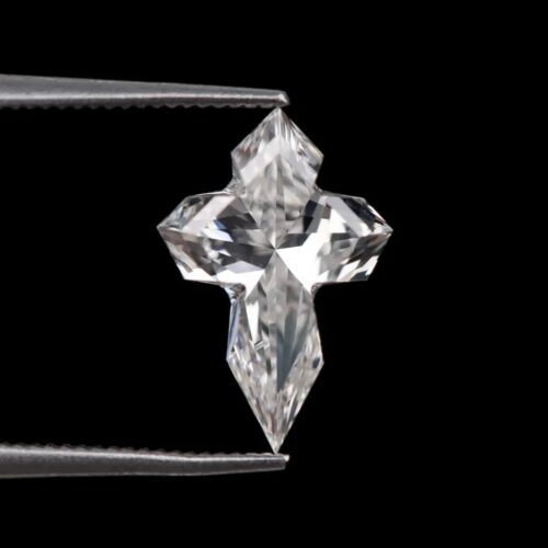 Christ Cross Shape Lab Grown Diamond – DEF Color VS Clarity