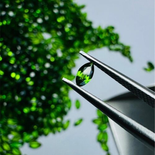 Marquise Cut Green Diopside Gemstone – 2×4mm Loose Stone | Lepdo Diamonds