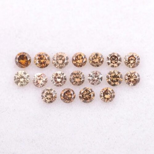 1.09 CT Natural Fancy Color Diamond – Round Brilliant Cut I3 Clarity