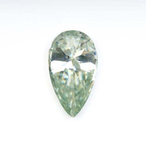 Pear Cut Mint Green Moissanite - 6.64 CT Statement Loose Gemstone