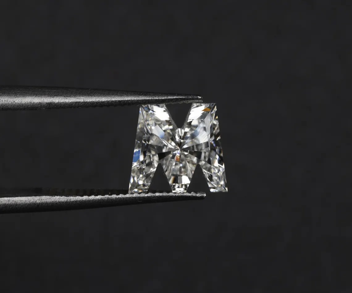 imgi 157 il 1140xN.7372453680 cnik M Alphabet Shape Lab Grown Diamond, DEF Color Initial Diamond, VS–VVS Clarity Brilliant Cut Loose Diamond for Personalized Jewelry