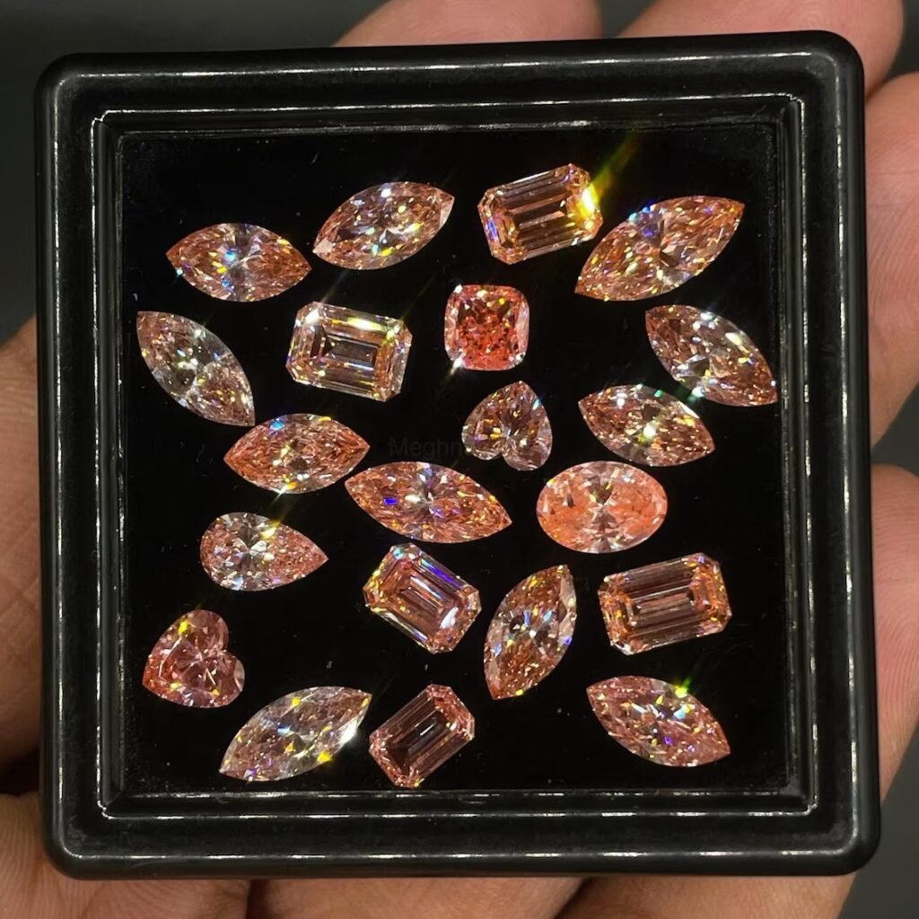 Wholesale Pink Lab Grown Diamond Lot VS–SI Lepdo Diamonds