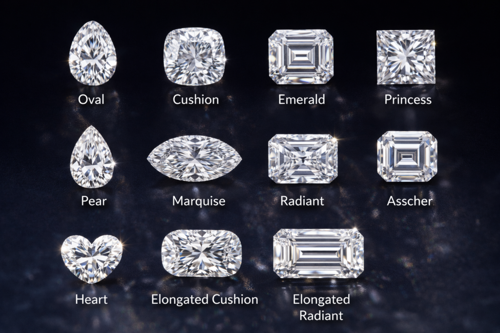 Diamond Shape List Understanding the Options