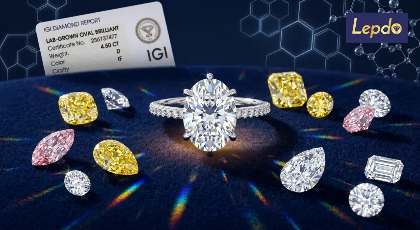 Custom Jewelry Ideas Using Lab Grown Diamonds Certified