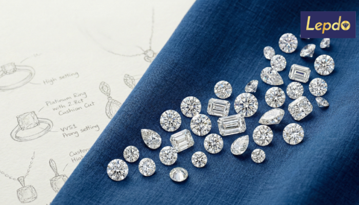 Why Fancy White Diamond Stones Are Perfect for Custom Designs