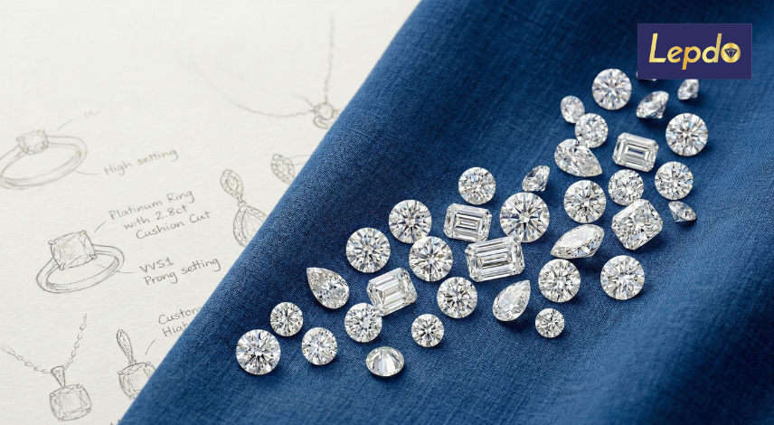 Why Fancy White Diamond Stones Are Perfect for Custom Designs