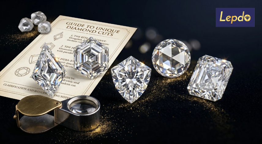 Unique Diamond Cuts That Are Trending in 2026: Kite, Hexagon, Shield, Rose & More