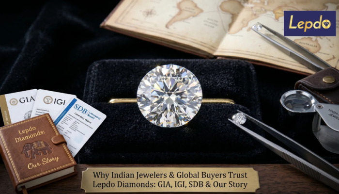 trusted diamond supplier India Lepdo