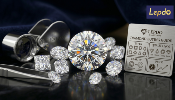 Diamond Buying Guide | Lepdo Diamonds - Types, Quality, Clarity & Price