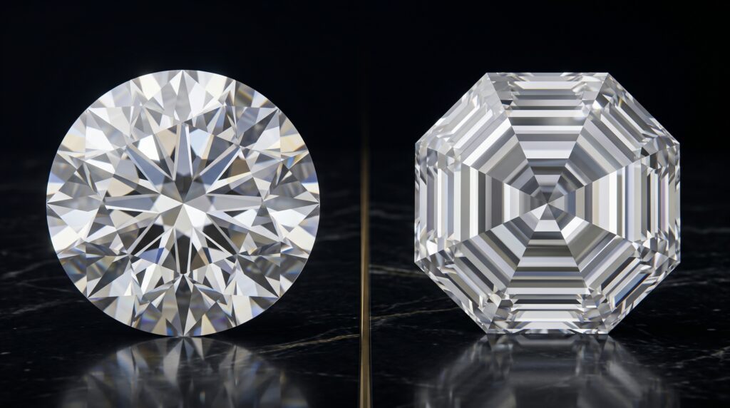 Unique Diamond Cuts vs Round Brilliant Diamonds: The Real Difference