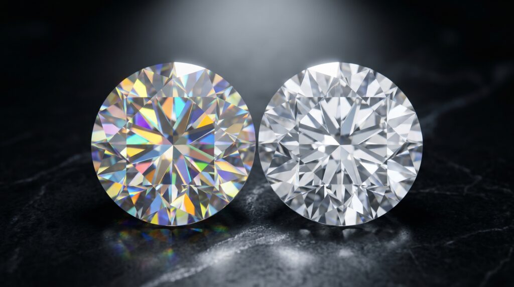 Moissanite vs Diamond: The Real Difference