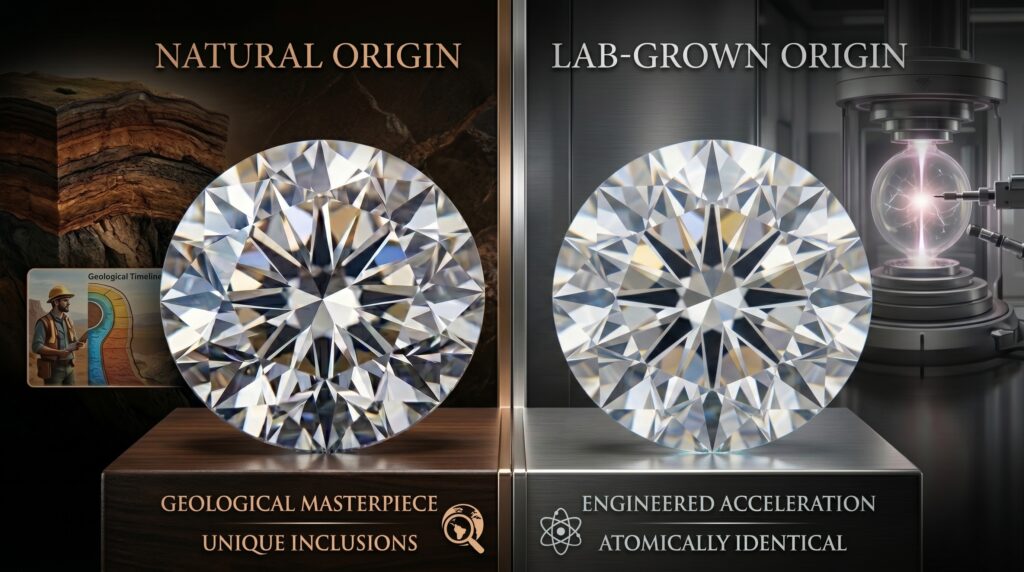 Natural Diamonds vs Lab Grown: The Real Difference