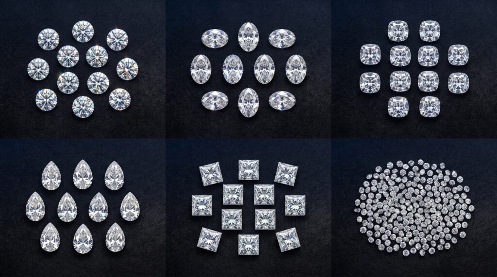Most Popular Types of Diamond Parcels