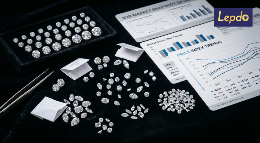 Lab Grown Diamond Wholesale Price Guide 2026: How Much Do Lab Diamonds Cost at B2B Level?