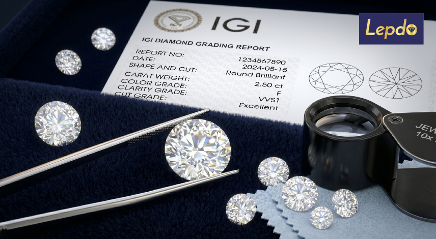 IGI Certified Lab Grown Diamonds in India