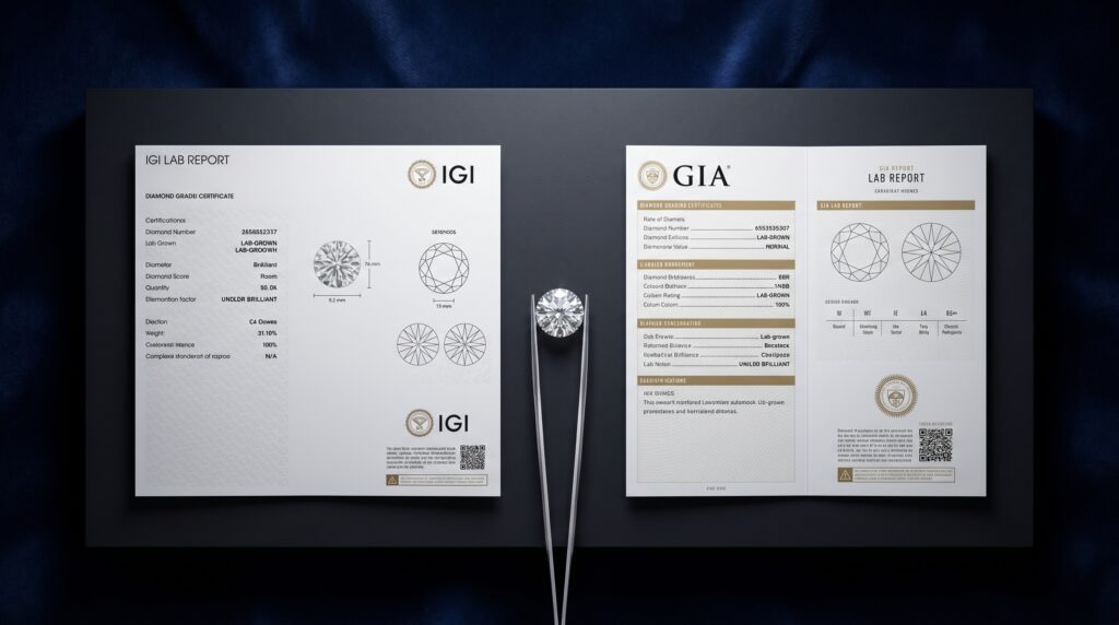 IGI Certified Lab Grown Diamonds vs GIA Certified: The Real Difference
