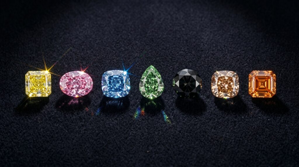 Fancy Color Lab Grown Diamonds in India