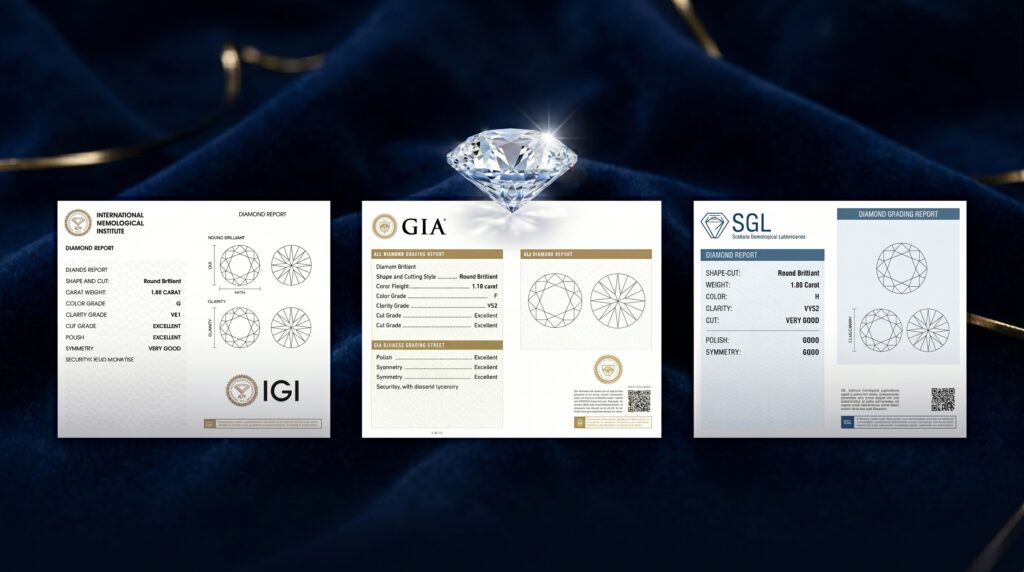 IGI vs GIA Certificate vs SGL: The Real Difference