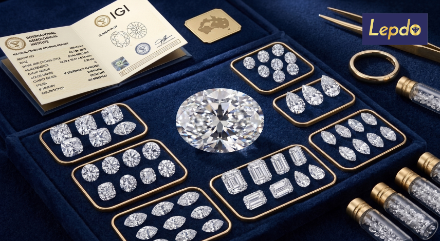 Custom Jewelry Ideas Using Lab Grown Diamonds Certified (4) Australia Lab Grown Diamond Wholesale Guide: Sourcing from India for Retailers