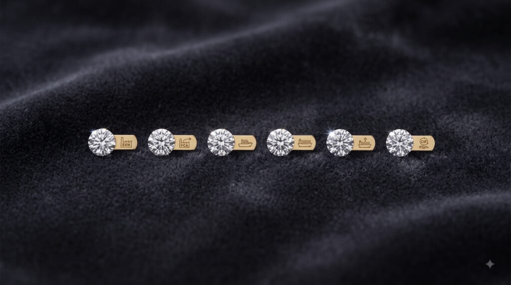 fob vs cif diamond export