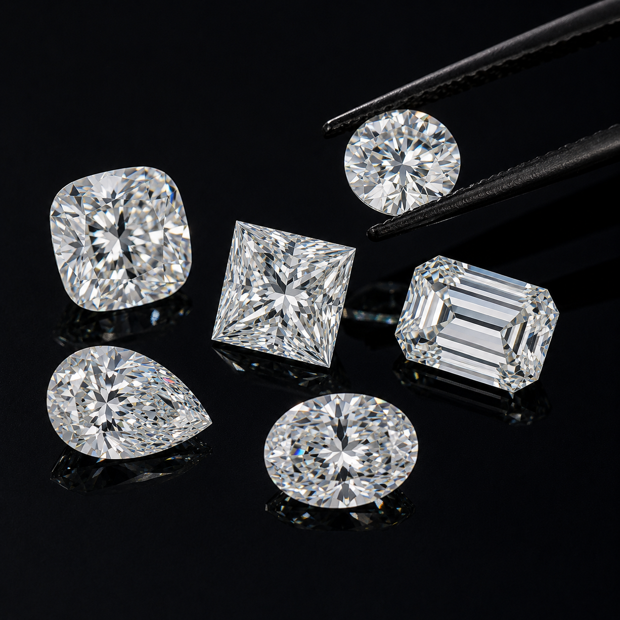 Moissanite Diamonds Moissanite diamonds wholesale Surat manufacturer