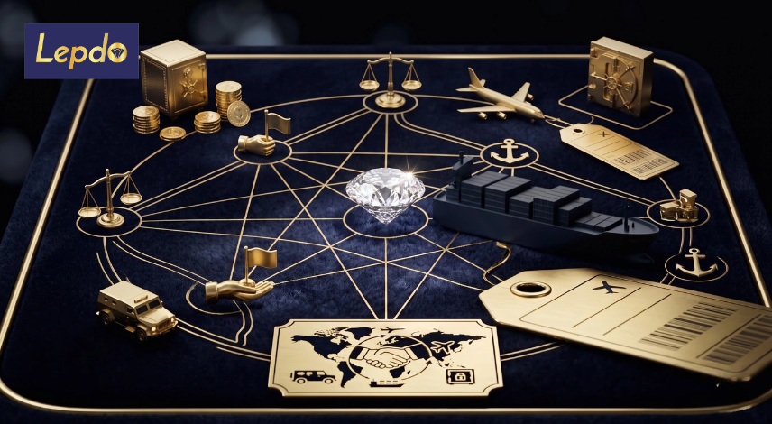 Incoterms for Diamond Export: FOB vs CIF Explained for International Buyers