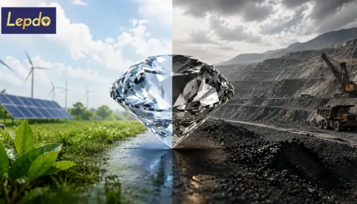 Lab Grown Diamond Carbon Footprint vs Mined Diamonds: The Real Environmental Comparison