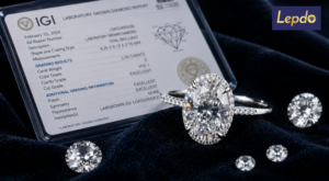 2 carat lab grown diamond ring trend