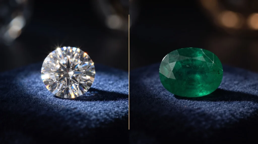 Diamonds vs Emeralds
