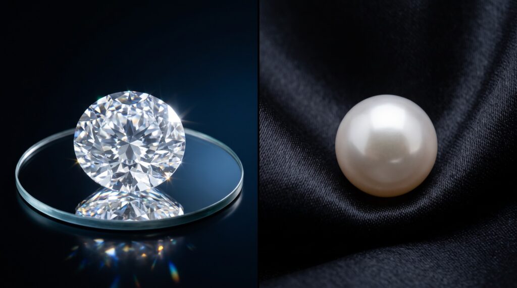 Pearls vs Diamonds — The Real Difference