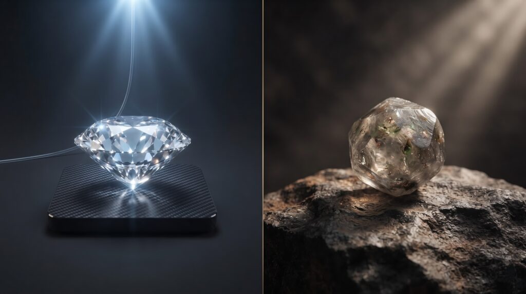 lab grown diamond carbon footprint