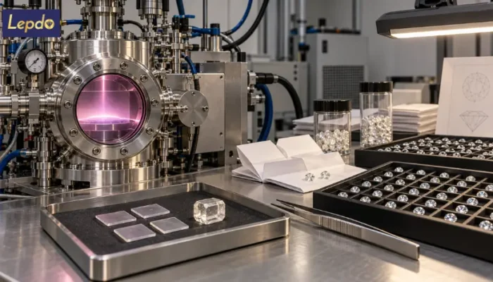 CVD diamonds manufacturing and wholesale quality control process