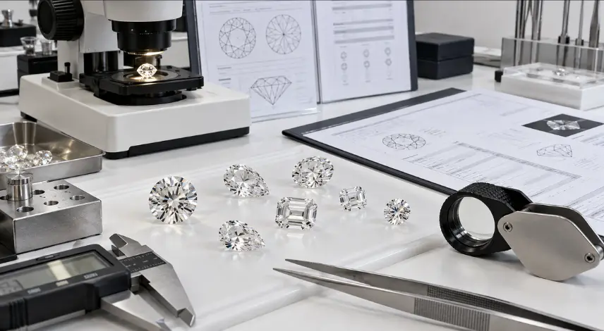 Diamond Inspection and Grading Report Analysis