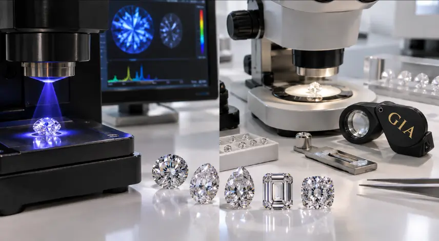 Diamond Photoluminescence vs Traditional Diamond Testing