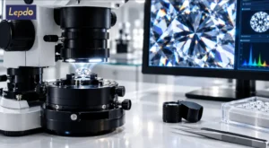 Diamond isotopes scientific analysis of a polished diamond