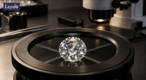 Diamond strain imaging under crossed polarizers