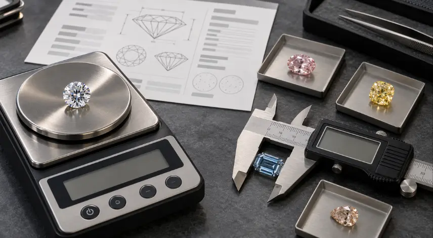 Shape, Cutting Style, Weight and Measurements
